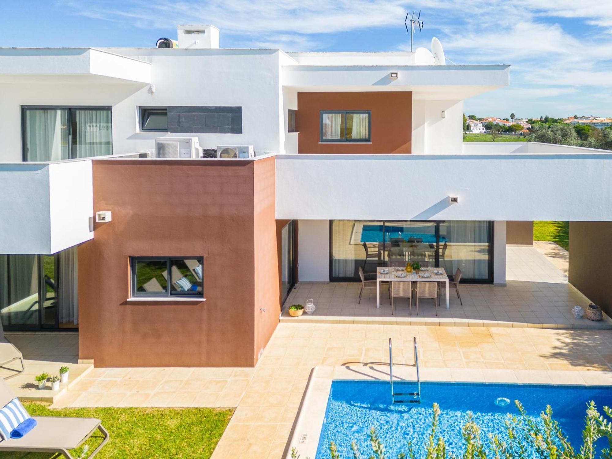 Villas Novochoro - Large Garden- Heatable Pool By Dreamvillasalbufeira Eksteriør bilde